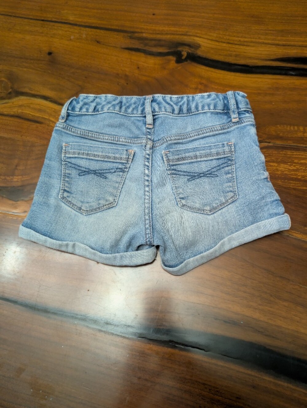 Girls Denim Shorts, 10 - Picture 10 of 11